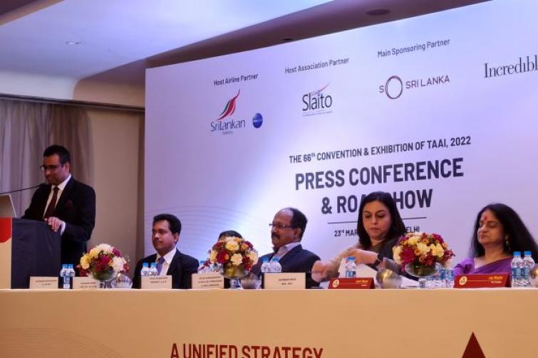 'Collaborate to Conquer' TAAI launches Logo for 66th Convention,  Sri Lanka goes all out to woo Indian travellers